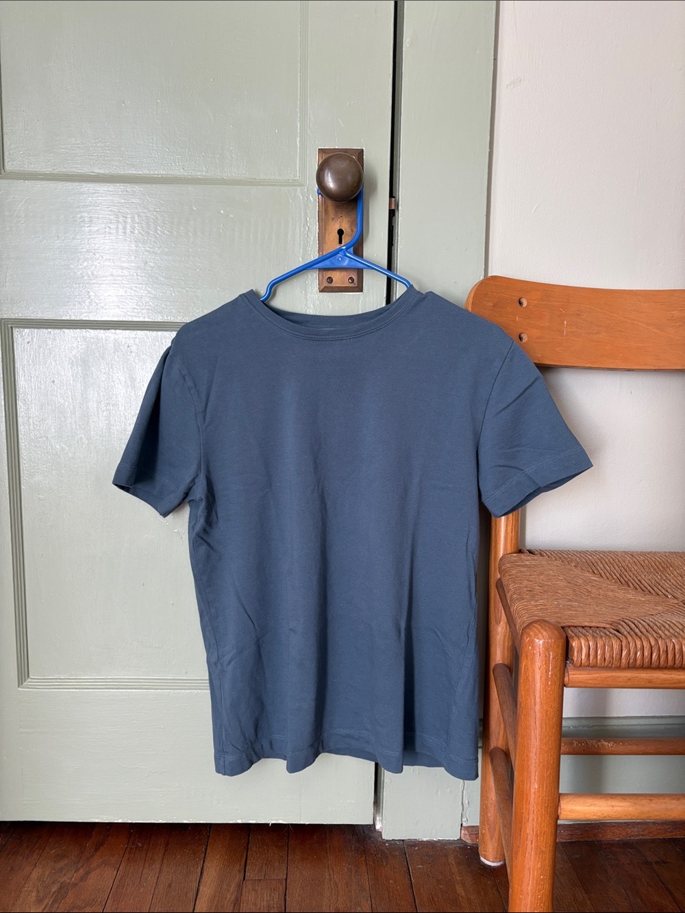 Octobre Classic Men's Crew Neck T-Shirt - Navy